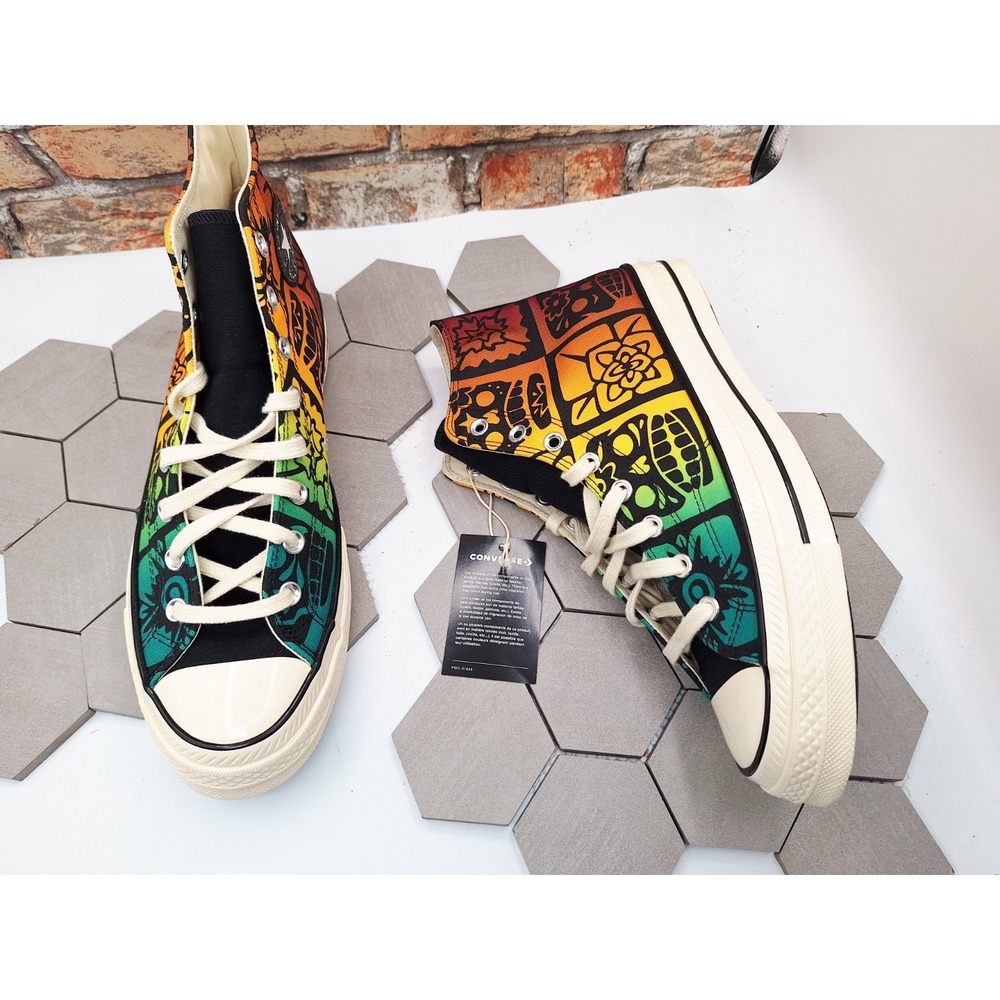 Converse Chuck 70‎ High Top Dia De Los Muertos Mens Size 11.5 A07985C New Rare - Picture 7 of 9